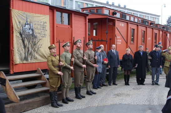 Legiovlak 2015, slavnostní zahájení