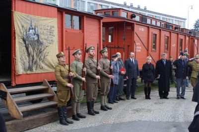 Legiovlak 2015, slavnostní zahájení